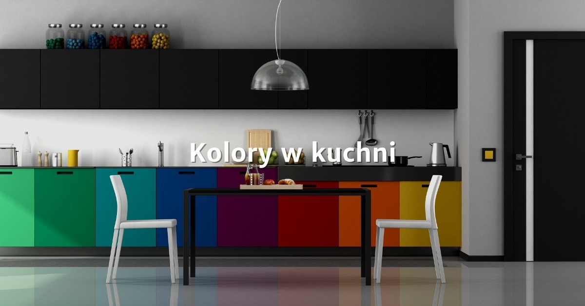 Kolory we wnętrzu kuchennym